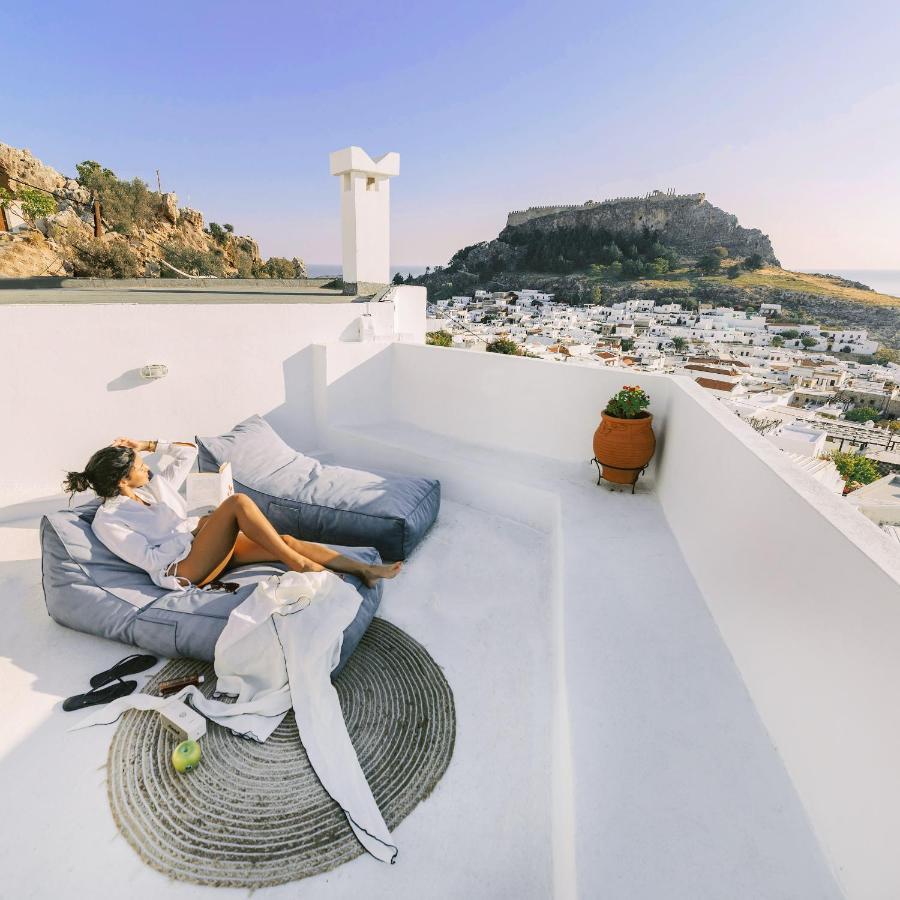 Arte Lindos Suites ภายนอก รูปภาพ